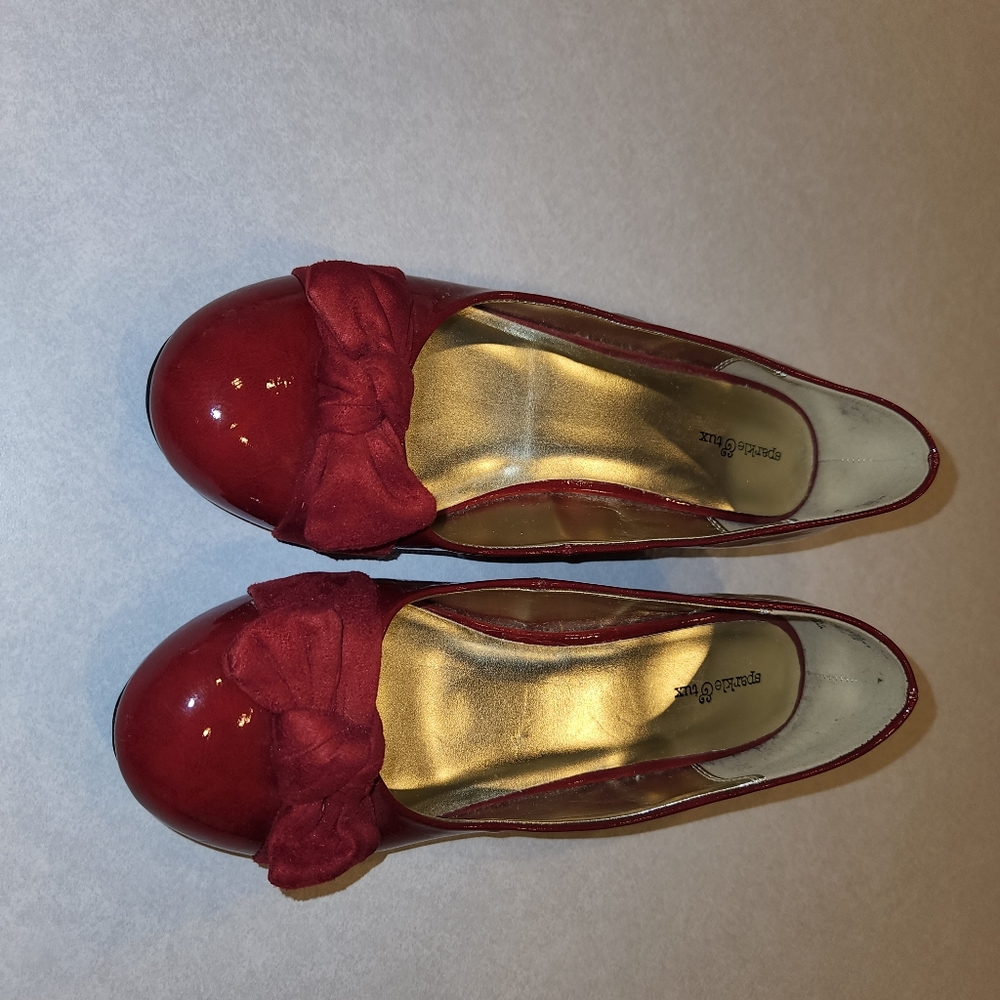 Sparkle & tux heel